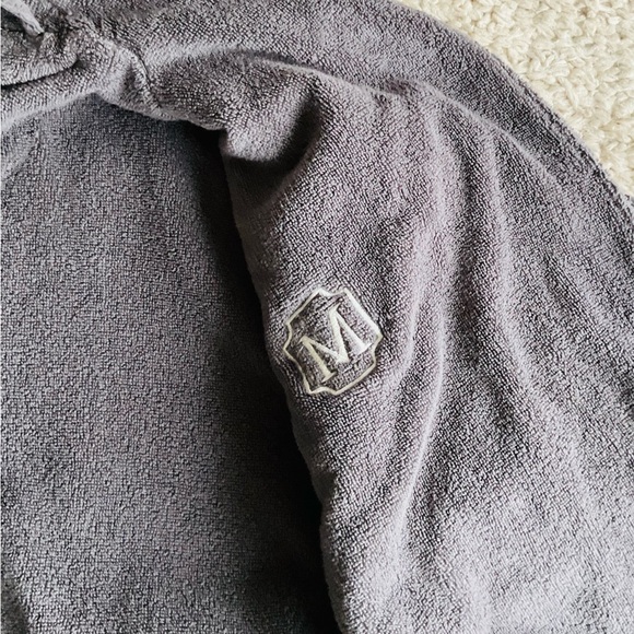 Pottery Barn plush waffle bathrobe - Picture 3 of 5